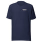 Wisco Outlet left-chest logo — T-Shirt — Navy — front
