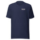 Gravity Fed Wisconsin Bred T-Shirt — Navy — front