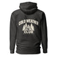 Cold Weather Club Hoodie — Charcoal Heather — back