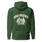 Cold Weather Club Hoodie — Forest Green — back