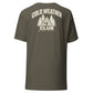 Cold Weather Club T-Shirt — Army — back