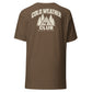 Cold Weather Club T-Shirt — Heather Brown — back