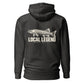 Local Legend Hoodie — Charcoal Heather — back