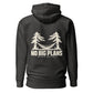 No Big Plans Hoodie — Charcoal Heather — back