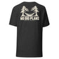No Big Plans T-Shirt — Dark Grey Heather — back