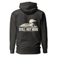Still Out Here Hoodie — Charcoal Heather — back