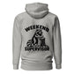 Weekend Supervisor Hoodie — Carbon Grey — back