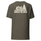 Worth the Walk T-Shirt — Army — back