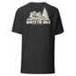 Worth the Walk T-Shirt — Dark Grey Heather — back