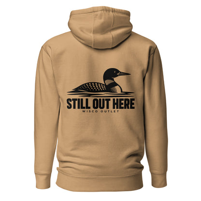 Still Out Here Hoodie — Khaki — back