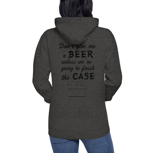 Wisco Outlet Don't Give Me A Beer Sweatshirt Black Design