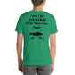 Wisco Outlet I Only Like Fishing T-Shirt Black Design