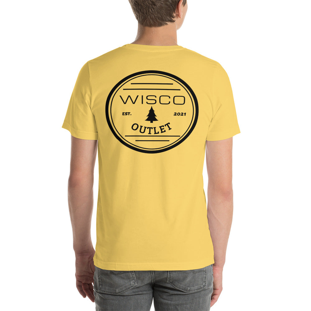 Wisco Outlet Simple T-Shirt Black Design